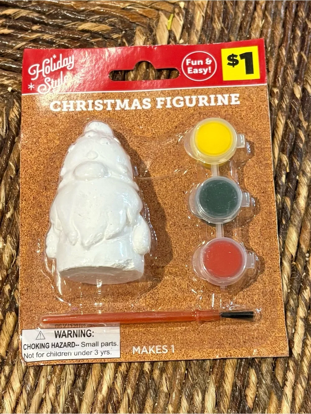 Set of Six Christmas Gnome Painting Kits